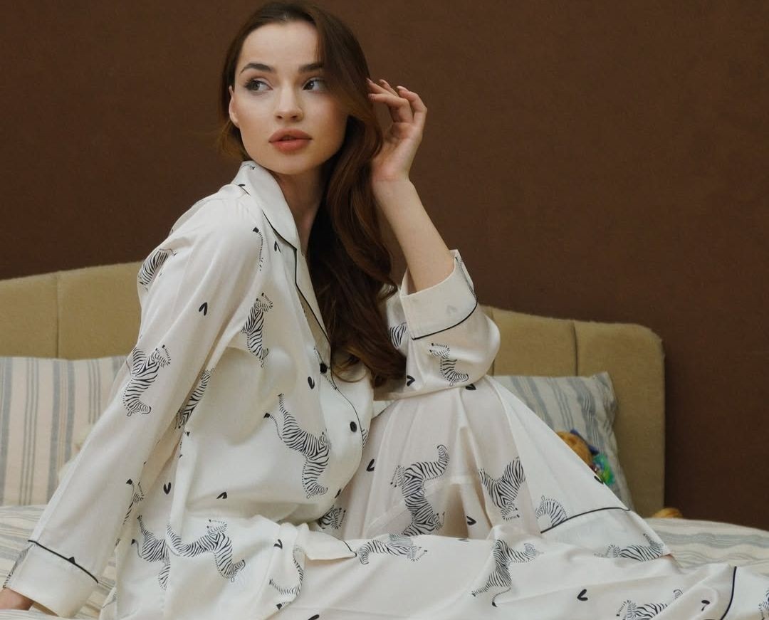 Элегантные шелковые PIJAMAS